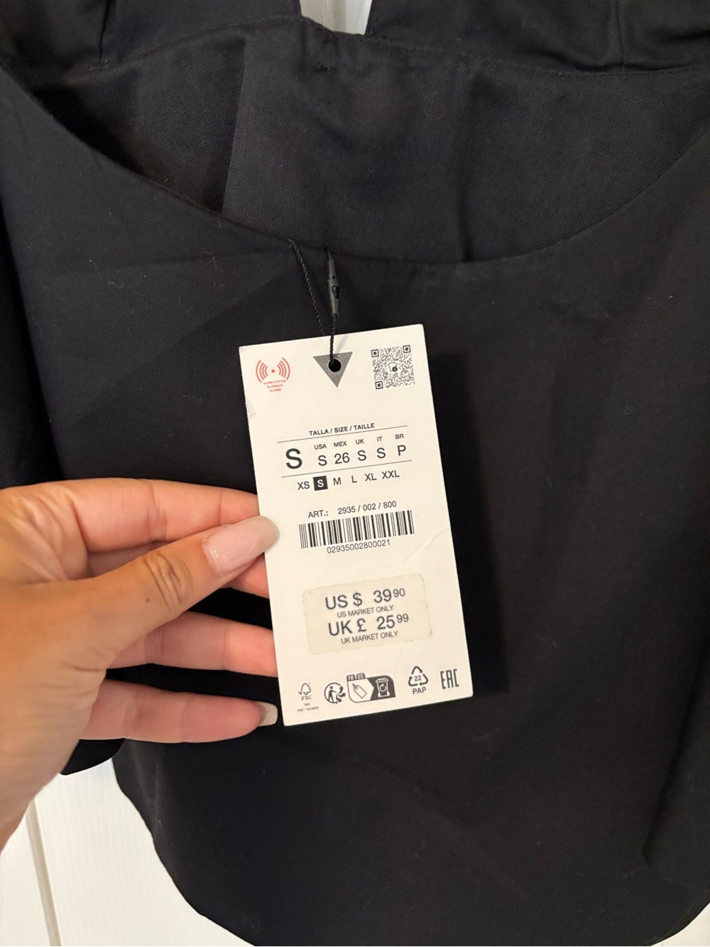 NWT Zara Bow Halter Top - Picture 7 of 7